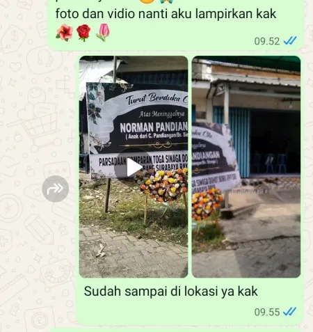 Pengiriman Karangan Bunga Senanghati Malingping