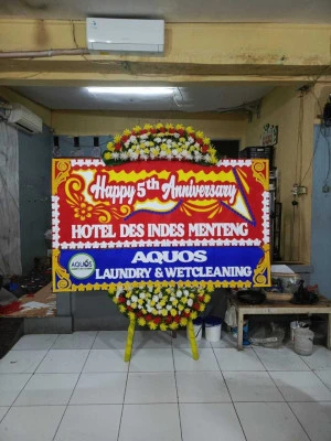 Papan Bunga di Senanghati Malingping